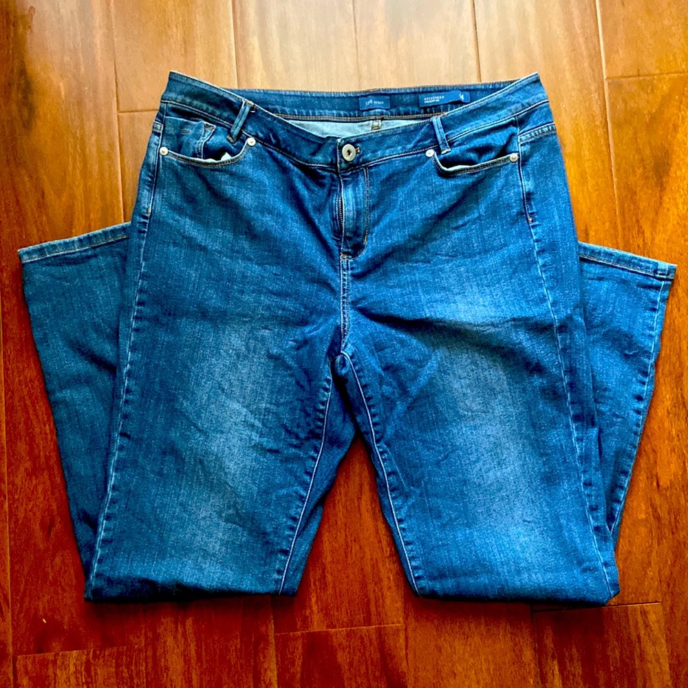 J. Jill Weekender straight leg jeans